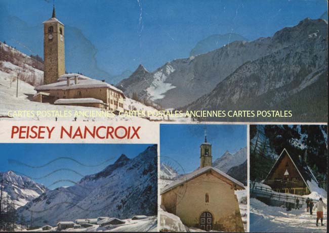 Cartes postales anciennes > CARTES POSTALES > carte postale ancienne > cartes-postales-ancienne.com Auvergne rhone alpes Savoie Peisey Nancroix