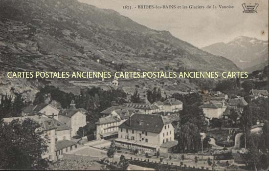 Cartes postales anciennes > CARTES POSTALES > carte postale ancienne > cartes-postales-ancienne.com Auvergne rhone alpes Savoie Brides Les Bains