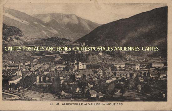 Cartes postales anciennes > CARTES POSTALES > carte postale ancienne > cartes-postales-ancienne.com Auvergne rhone alpes Savoie Albertville