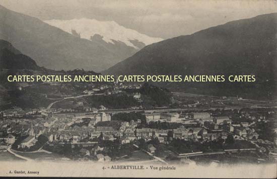 Cartes postales anciennes > CARTES POSTALES > carte postale ancienne > cartes-postales-ancienne.com Auvergne rhone alpes Savoie Albertville