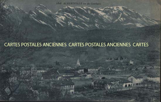 Cartes postales anciennes > CARTES POSTALES > carte postale ancienne > cartes-postales-ancienne.com Auvergne rhone alpes Savoie Albertville