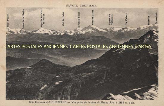 Cartes postales anciennes > CARTES POSTALES > carte postale ancienne > cartes-postales-ancienne.com Auvergne rhone alpes Savoie Aiguebelette Le Lac