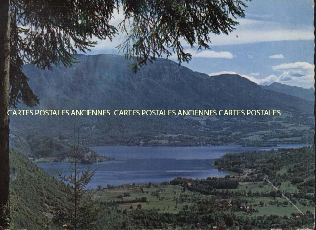 Cartes postales anciennes > CARTES POSTALES > carte postale ancienne > cartes-postales-ancienne.com Auvergne rhone alpes Savoie Aiguebelette Le Lac