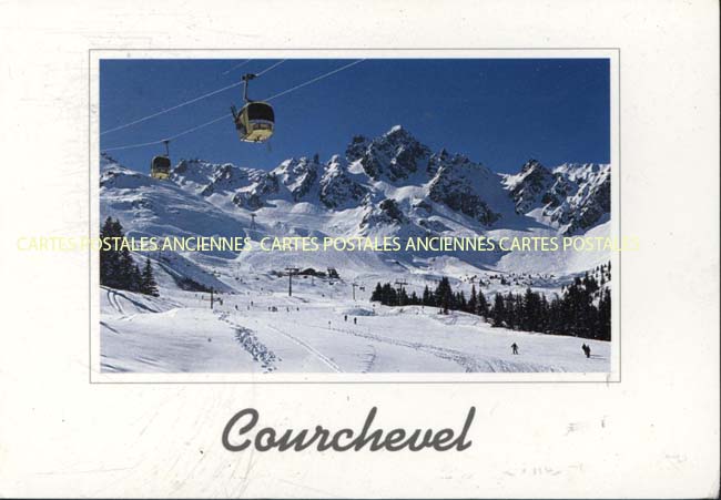 Cartes postales anciennes > CARTES POSTALES > carte postale ancienne > cartes-postales-ancienne.com Auvergne rhone alpes Savoie Courchevel