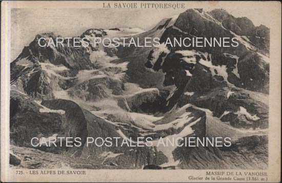 Cartes postales anciennes > CARTES POSTALES > carte postale ancienne > cartes-postales-ancienne.com Auvergne rhone alpes Savoie Pralognan La Vanoise