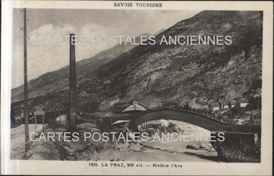 Cartes postales anciennes > CARTES POSTALES > carte postale ancienne > cartes-postales-ancienne.com Auvergne rhone alpes Haute savoie Praz Sur Arly