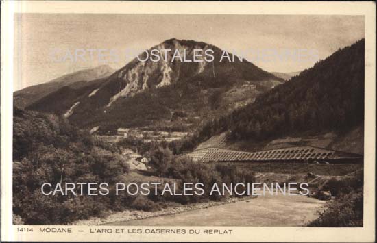 Cartes postales anciennes > CARTES POSTALES > carte postale ancienne > cartes-postales-ancienne.com Auvergne rhone alpes Savoie Modane