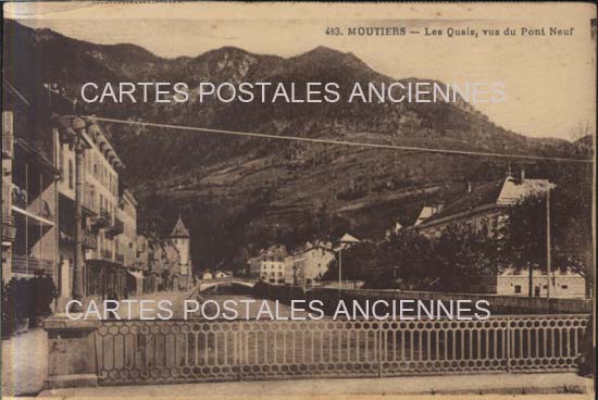 Cartes postales anciennes > CARTES POSTALES > carte postale ancienne > cartes-postales-ancienne.com Auvergne rhone alpes Savoie Moutiers