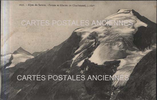 Cartes postales anciennes > CARTES POSTALES > carte postale ancienne > cartes-postales-ancienne.com Auvergne rhone alpes Savoie Lanslevillard