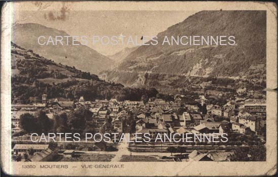 Cartes postales anciennes > CARTES POSTALES > carte postale ancienne > cartes-postales-ancienne.com Auvergne rhone alpes Savoie Moutiers