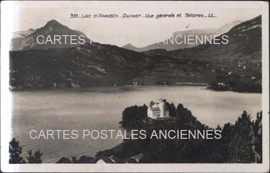 Cartes postales anciennes > CARTES POSTALES > carte postale ancienne > cartes-postales-ancienne.com Auvergne rhone alpes Haute savoie Duingt