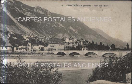 Cartes postales anciennes > CARTES POSTALES > carte postale ancienne > cartes-postales-ancienne.com Auvergne rhone alpes Savoie Montmelian