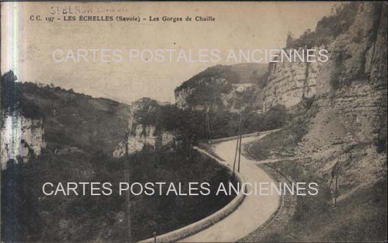 Cartes postales anciennes > CARTES POSTALES > carte postale ancienne > cartes-postales-ancienne.com Auvergne rhone alpes Savoie Les Echelles