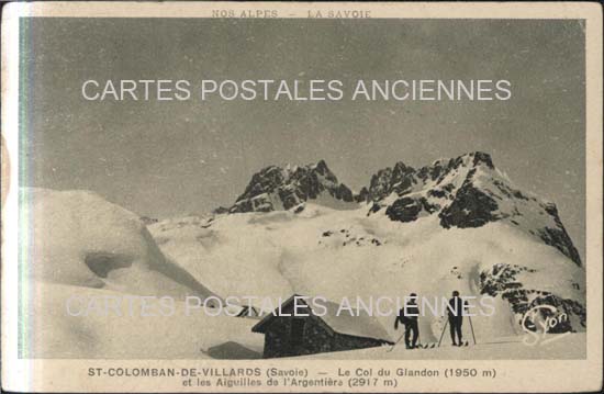 Cartes postales anciennes > CARTES POSTALES > carte postale ancienne > cartes-postales-ancienne.com Auvergne rhone alpes Savoie Saint Colomban Des Villards