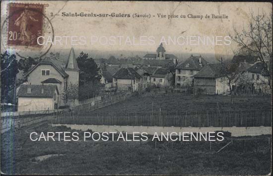 Cartes postales anciennes > CARTES POSTALES > carte postale ancienne > cartes-postales-ancienne.com Auvergne rhone alpes Savoie Saint Genix Sur Guiers