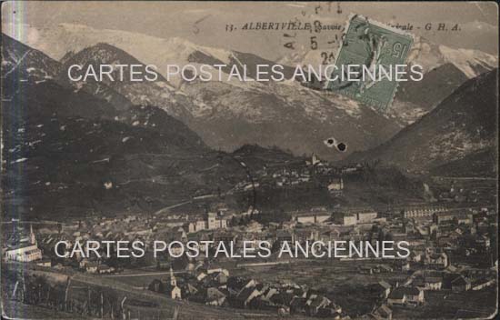 Cartes postales anciennes > CARTES POSTALES > carte postale ancienne > cartes-postales-ancienne.com Auvergne rhone alpes Savoie Albertville