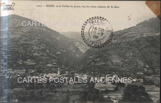 Cartes postales anciennes > CARTES POSTALES > carte postale ancienne > cartes-postales-ancienne.com Auvergne rhone alpes Savoie Bozel