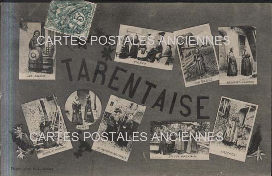 Cartes postales anciennes > CARTES POSTALES > carte postale ancienne > cartes-postales-ancienne.com Auvergne rhone alpes Savoie Sainte Foy Tarentaise