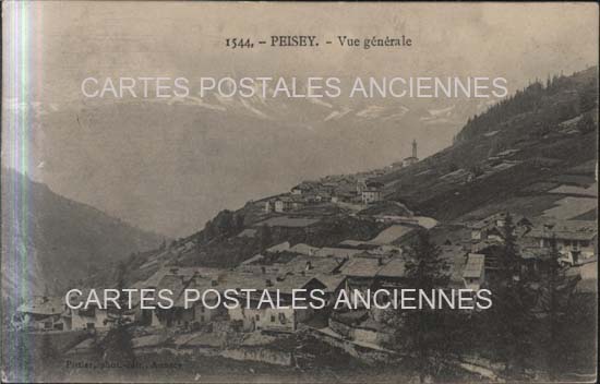 Cartes postales anciennes > CARTES POSTALES > carte postale ancienne > cartes-postales-ancienne.com Auvergne rhone alpes Savoie Peisey Nancroix