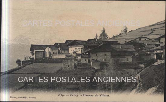 Cartes postales anciennes > CARTES POSTALES > carte postale ancienne > cartes-postales-ancienne.com Auvergne rhone alpes Savoie Peisey Nancroix