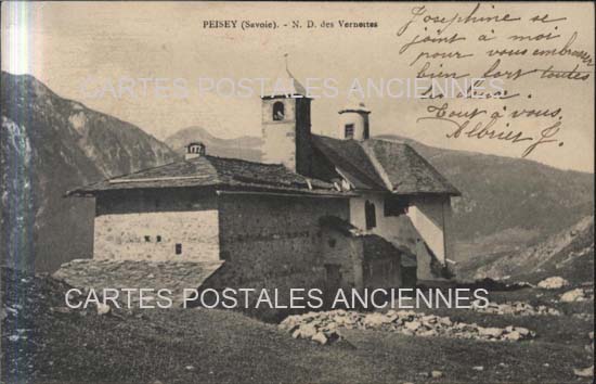 Cartes postales anciennes > CARTES POSTALES > carte postale ancienne > cartes-postales-ancienne.com Auvergne rhone alpes Savoie Peisey Nancroix