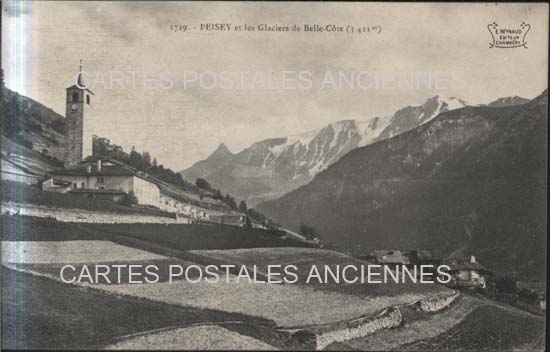 Cartes postales anciennes > CARTES POSTALES > carte postale ancienne > cartes-postales-ancienne.com Auvergne rhone alpes Savoie Peisey Nancroix