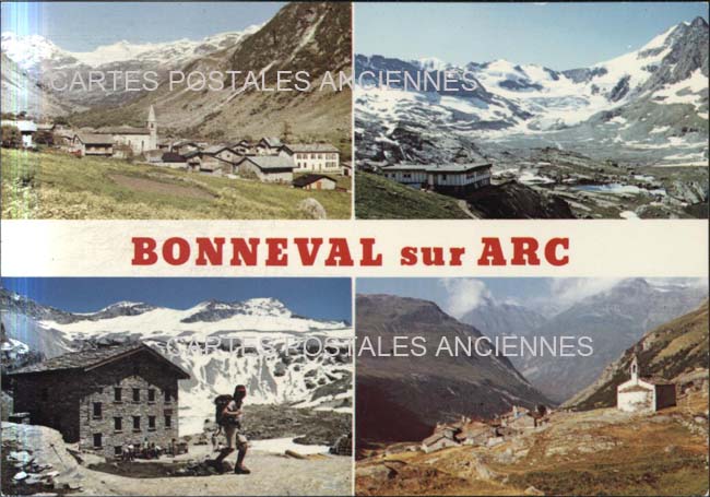 Cartes postales anciennes > CARTES POSTALES > carte postale ancienne > cartes-postales-ancienne.com Auvergne rhone alpes Savoie Bonneval Sur Arc