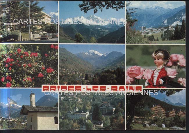 Cartes postales anciennes > CARTES POSTALES > carte postale ancienne > cartes-postales-ancienne.com Auvergne rhone alpes Savoie Brides Les Bains