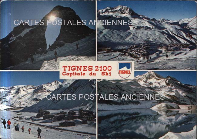 Cartes postales anciennes > CARTES POSTALES > carte postale ancienne > cartes-postales-ancienne.com Auvergne rhone alpes Savoie Tignes