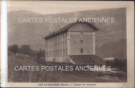 Cartes postales anciennes > CARTES POSTALES > carte postale ancienne > cartes-postales-ancienne.com Auvergne rhone alpes Savoie Les Avanchers Valmorel