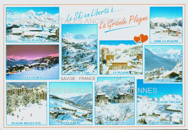 Cartes postales anciennes > CARTES POSTALES > carte postale ancienne > cartes-postales-ancienne.com Auvergne rhone alpes Savoie Champagny En Vanoise