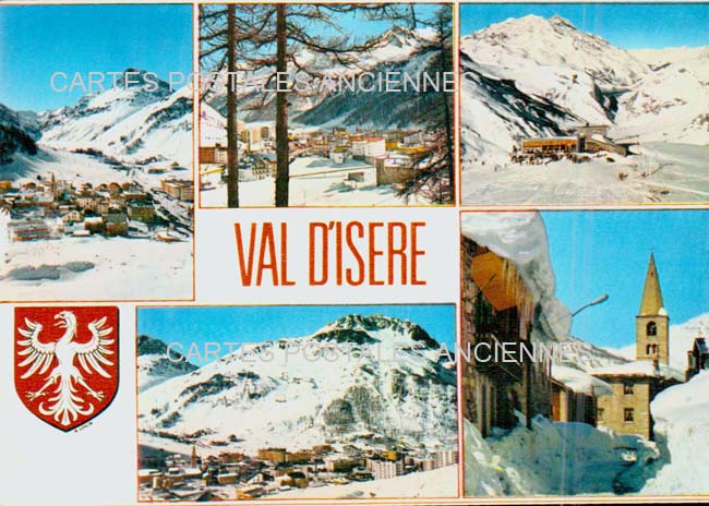 Cartes postales anciennes > CARTES POSTALES > carte postale ancienne > cartes-postales-ancienne.com Auvergne rhone alpes Savoie Val d'Isere