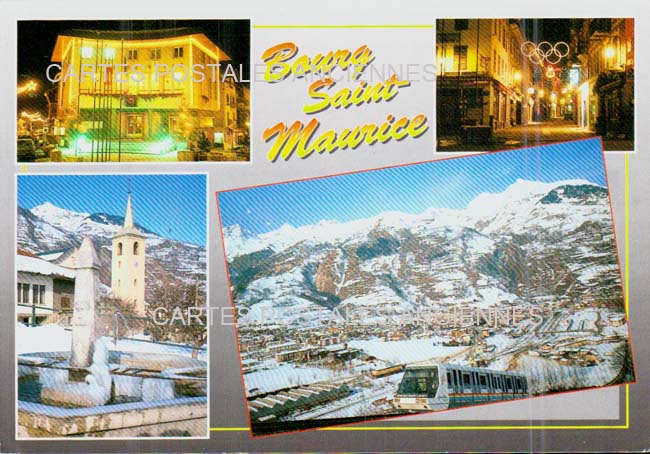 Cartes postales anciennes > CARTES POSTALES > carte postale ancienne > cartes-postales-ancienne.com Auvergne rhone alpes Savoie Bourg Saint Maurice