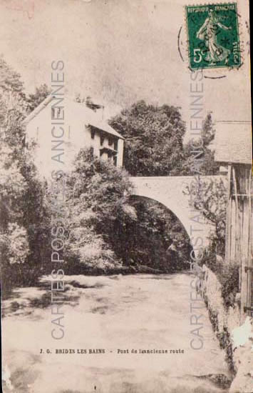 Cartes postales anciennes > CARTES POSTALES > carte postale ancienne > cartes-postales-ancienne.com Auvergne rhone alpes Savoie Brides Les Bains