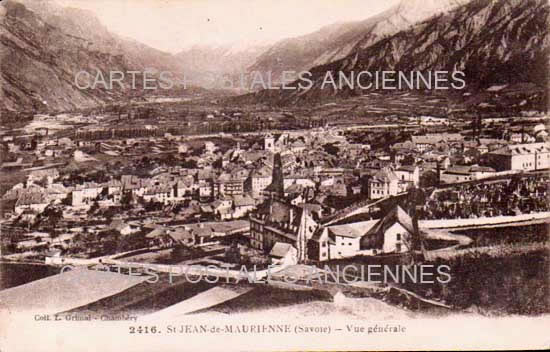 Cartes postales anciennes > CARTES POSTALES > carte postale ancienne > cartes-postales-ancienne.com Auvergne rhone alpes Savoie Saint Jean De Maurienne