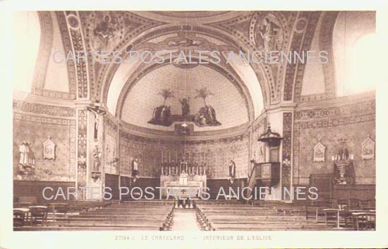 Cartes postales anciennes > CARTES POSTALES > carte postale ancienne > cartes-postales-ancienne.com Auvergne rhone alpes Savoie Le Chatelard