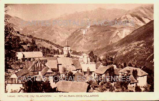 Cartes postales anciennes > CARTES POSTALES > carte postale ancienne > cartes-postales-ancienne.com Auvergne rhone alpes Savoie Saint Alban Des Villards