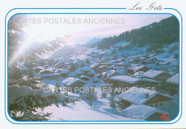 Cartes postales anciennes > CARTES POSTALES > carte postale ancienne > cartes-postales-ancienne.com Auvergne rhone alpes Haute savoie Les Gets