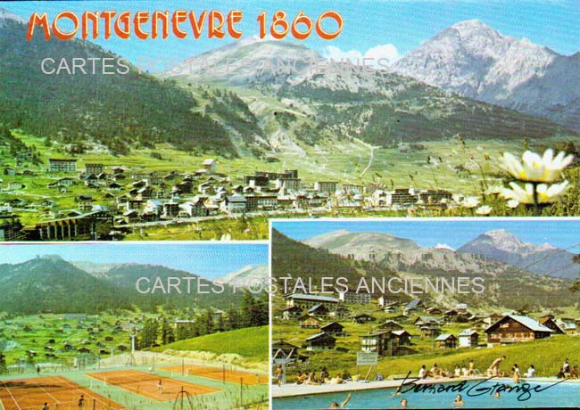 Cartes postales anciennes > CARTES POSTALES > carte postale ancienne > cartes-postales-ancienne.com Provence alpes cote d'azur Hautes alpes Montgenevre