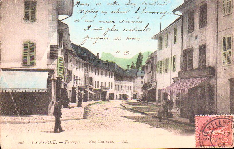 Cartes postales anciennes > CARTES POSTALES > carte postale ancienne > cartes-postales-ancienne.com Haute savoie  Faverges