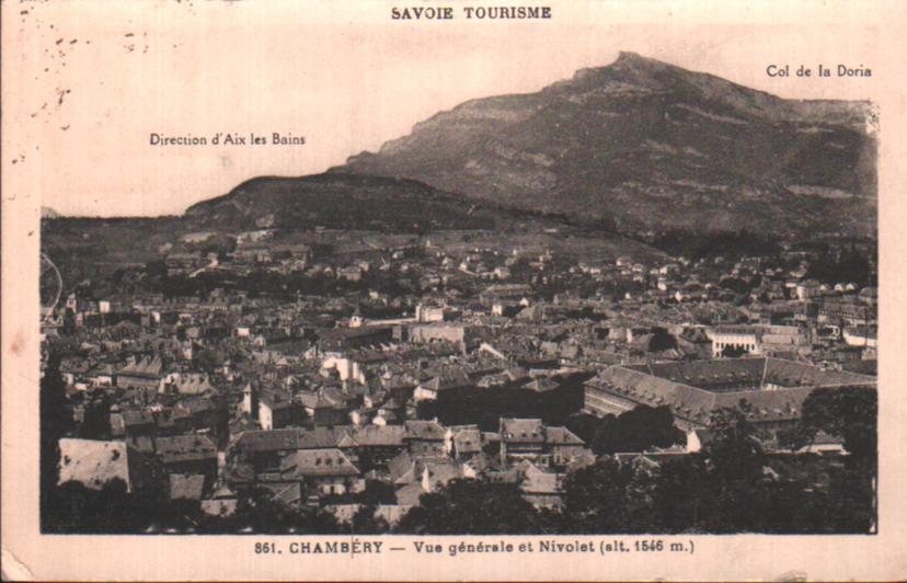Cartes postales anciennes > CARTES POSTALES > carte postale ancienne > cartes-postales-ancienne.com Auvergne rhone alpes Savoie Chambery