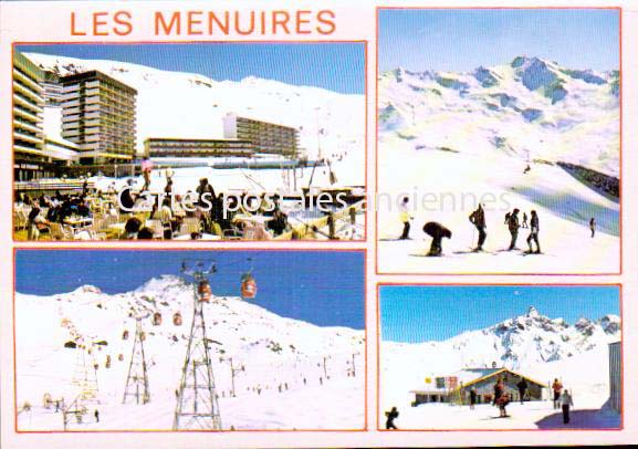 Cartes postales anciennes > CARTES POSTALES > carte postale ancienne > cartes-postales-ancienne.com Auvergne rhone alpes Savoie Les Menuires