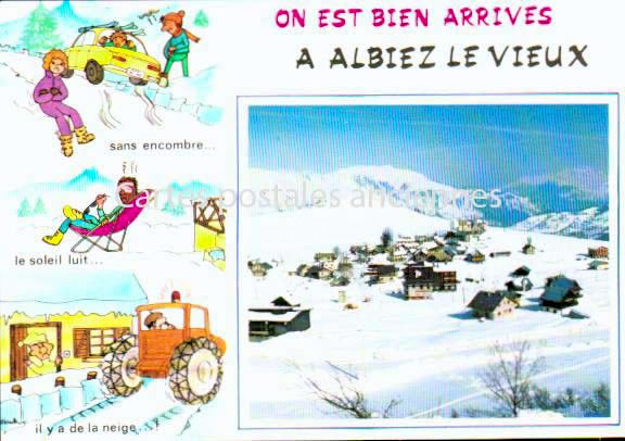Cartes postales anciennes > CARTES POSTALES > carte postale ancienne > cartes-postales-ancienne.com Auvergne rhone alpes Savoie Albiez Le Jeune