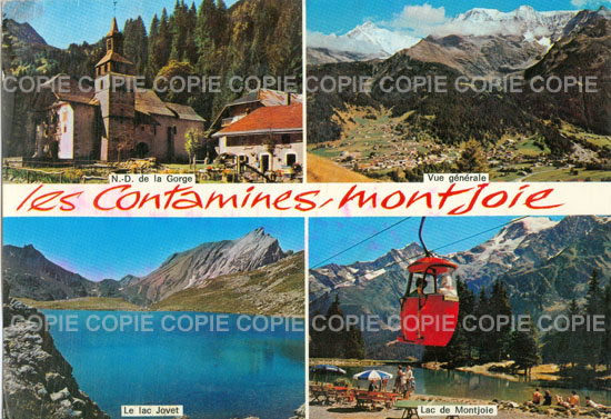 Cartes postales anciennes > CARTES POSTALES > carte postale ancienne > cartes-postales-ancienne.com Haute savoie  Les Contamines Montjoie