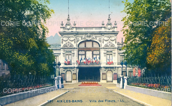 Cartes postales anciennes > CARTES POSTALES > carte postale ancienne > cartes-postales-ancienne.com Auvergne rhone alpes Savoie Aix Les Bains