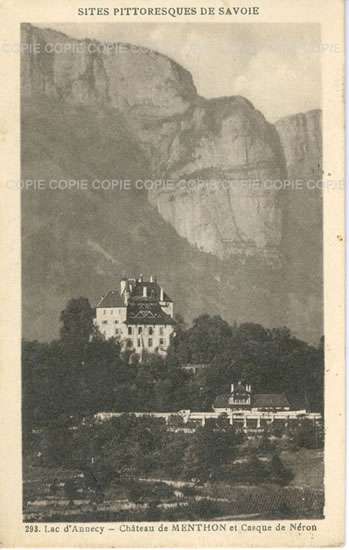 Cartes postales anciennes > CARTES POSTALES > carte postale ancienne > cartes-postales-ancienne.com Haute savoie  Menthon Saint Bernard