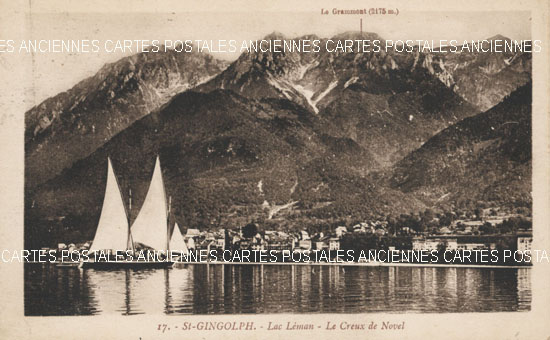 Cartes postales anciennes > CARTES POSTALES > carte postale ancienne > cartes-postales-ancienne.com Auvergne rhone alpes Haute savoie Saint Gingolph