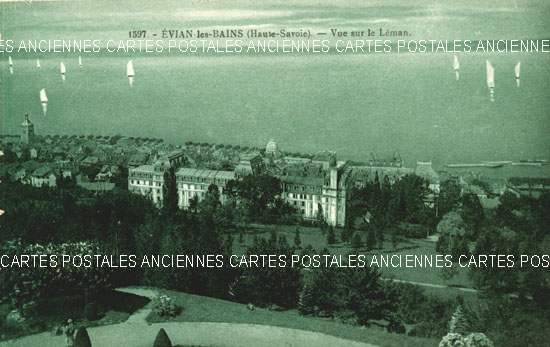 Cartes postales anciennes > CARTES POSTALES > carte postale ancienne > cartes-postales-ancienne.com Haute savoie  Evian Les Bains