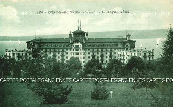Cartes postales anciennes > CARTES POSTALES > carte postale ancienne > cartes-postales-ancienne.com Haute savoie  Evian Les Bains