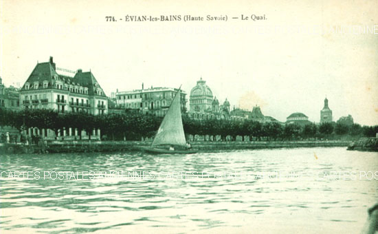 Cartes postales anciennes > CARTES POSTALES > carte postale ancienne > cartes-postales-ancienne.com Haute savoie  Evian Les Bains